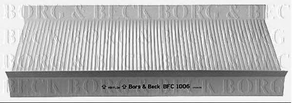 Borg & beck BFC1006 Фильтр салона BFC1006: Отличная цена - Купить в Польше на 2407.PL!