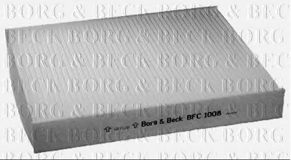 Borg & beck BFC1008 Filtr kabinowy BFC1008: Dobra cena w Polsce na 2407.PL - Kup Teraz!