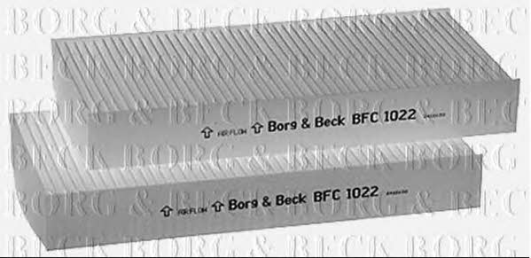 Borg & beck BFC1022 Filter, interior air BFC1022: Buy near me in Poland at 2407.PL - Good price!