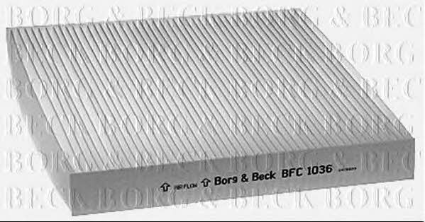 Borg & beck BFC1036 Фільтр салону BFC1036: Купити у Польщі - Добра ціна на 2407.PL!