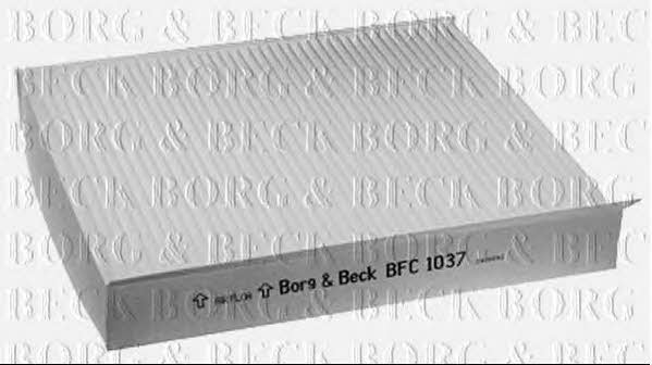 Borg & beck BFC1037 Фільтр салону BFC1037: Приваблива ціна - Купити у Польщі на 2407.PL!