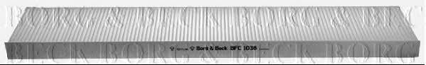 Borg & beck BFC1038 Фільтр салону BFC1038: Приваблива ціна - Купити у Польщі на 2407.PL!