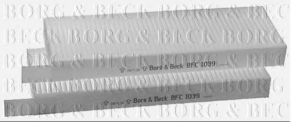Borg & beck BFC1039 Filter, interior air BFC1039: Buy near me in Poland at 2407.PL - Good price!