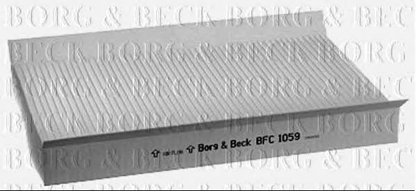 Borg & beck BFC1059 Filtr kabinowy BFC1059: Dobra cena w Polsce na 2407.PL - Kup Teraz!