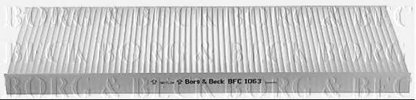 Borg & beck BFC1063 Фільтр салону BFC1063: Купити у Польщі - Добра ціна на 2407.PL!