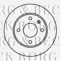 Borg & beck BBD4686 Front brake disc ventilated BBD4686: Buy near me in Poland at 2407.PL - Good price!