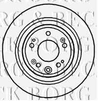 Borg & beck BBD4744 Tarcza hamulcowa tylna, niewentylowana BBD4744: Dobra cena w Polsce na 2407.PL - Kup Teraz!