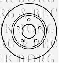 Borg & beck BBD4752 Тормозной диск передний вентилируемый BBD4752: Отличная цена - Купить в Польше на 2407.PL!