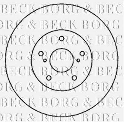 Borg & beck BBD4805 Wentylowana przednia tarcza hamulcowa BBD4805: Dobra cena w Polsce na 2407.PL - Kup Teraz!