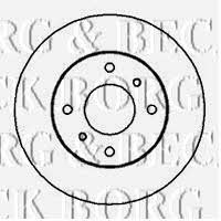 Borg & beck BBD4942 Front brake disc ventilated BBD4942: Buy near me in Poland at 2407.PL - Good price!