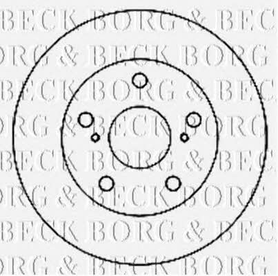 Borg & beck BBD5177 Диск гальмівний передній вентильований BBD5177: Приваблива ціна - Купити у Польщі на 2407.PL!
