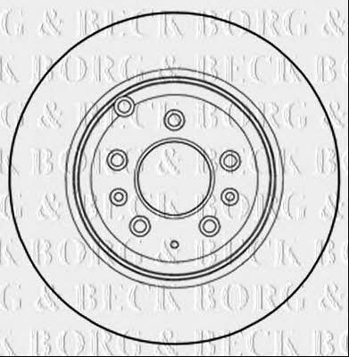 Borg & beck BBD5276 Диск гальмівний задній вентильований BBD5276: Приваблива ціна - Купити у Польщі на 2407.PL!