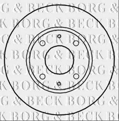 Borg & beck BBD5281 Wentylowana przednia tarcza hamulcowa BBD5281: Dobra cena w Polsce na 2407.PL - Kup Teraz!