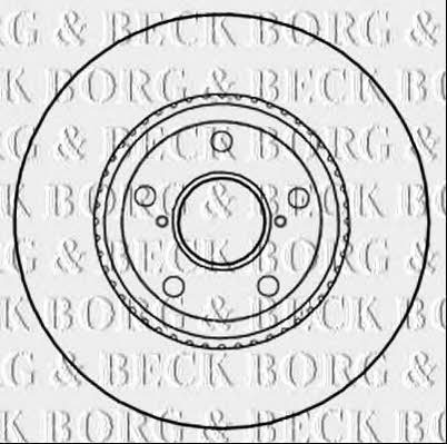 Borg & beck BBD5292 Тормозной диск передний вентилируемый BBD5292: Отличная цена - Купить в Польше на 2407.PL!