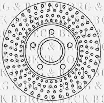 Borg & beck BBD5304 Wentylowana przednia tarcza hamulcowa BBD5304: Dobra cena w Polsce na 2407.PL - Kup Teraz!