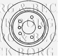 Borg & beck BBD5716S Hintere belüftete Bremsscheibe BBD5716S: Kaufen Sie zu einem guten Preis in Polen bei 2407.PL!