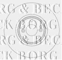 Borg & beck BBD5929S Innenbelüftete Bremsscheibe vorne BBD5929S: Kaufen Sie zu einem guten Preis in Polen bei 2407.PL!
