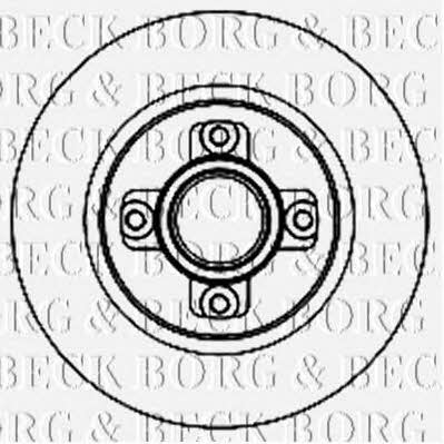 Borg & beck BBD5940S Tarcza hamulcowa tylna, niewentylowana BBD5940S: Dobra cena w Polsce na 2407.PL - Kup Teraz!