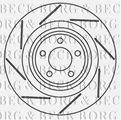 Borg & beck BBD6007S Bremsscheibe BBD6007S: Kaufen Sie zu einem guten Preis in Polen bei 2407.PL!