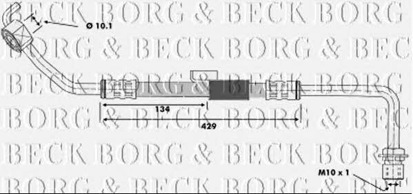Borg & beck BBH6179 Brake Hose BBH6179: Buy near me in Poland at 2407.PL - Good price!