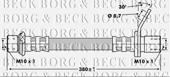 Borg & beck BBH6751 Przewód hamulcowy elastyczny BBH6751: Dobra cena w Polsce na 2407.PL - Kup Teraz!