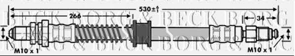 Borg & beck BBH6983 Przewód hamulcowy elastyczny BBH6983: Dobra cena w Polsce na 2407.PL - Kup Teraz!