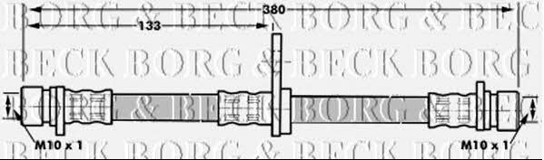 Borg & beck BBH6990 Przewód hamulcowy elastyczny BBH6990: Dobra cena w Polsce na 2407.PL - Kup Teraz!