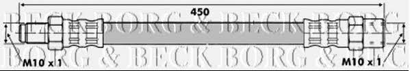 Borg & beck BBH6380 Przewód hamulcowy elastyczny BBH6380: Dobra cena w Polsce na 2407.PL - Kup Teraz!