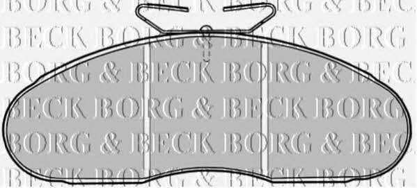 Borg & beck BBP1126 Тормозные колодки дисковые, комплект BBP1126: Отличная цена - Купить в Польше на 2407.PL!