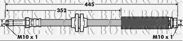 Borg & beck BBH7360 Bremsschlauch BBH7360: Kaufen Sie zu einem guten Preis in Polen bei 2407.PL!