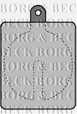 Borg & beck BBP1385 Brake Pad Set, disc brake BBP1385: Buy near me in Poland at 2407.PL - Good price!