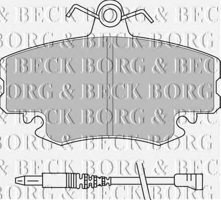 Borg & beck BBP1397 Klocki hamulcowe, zestaw BBP1397: Dobra cena w Polsce na 2407.PL - Kup Teraz!