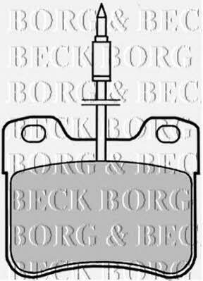 Borg & beck BBP1402 Klocki hamulcowe, zestaw BBP1402: Dobra cena w Polsce na 2407.PL - Kup Teraz!