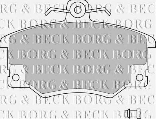Borg & beck BBP1410 Klocki hamulcowe, zestaw BBP1410: Dobra cena w Polsce na 2407.PL - Kup Teraz!
