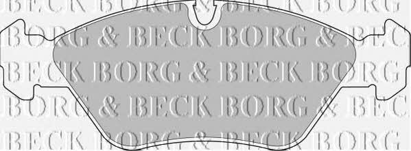 Borg & beck BBP1412 Тормозные колодки дисковые, комплект BBP1412: Отличная цена - Купить в Польше на 2407.PL!