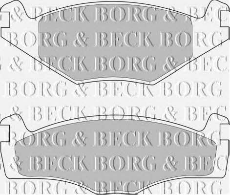 Borg & beck BBP1420 Гальмівні колодки, комплект BBP1420: Приваблива ціна - Купити у Польщі на 2407.PL!