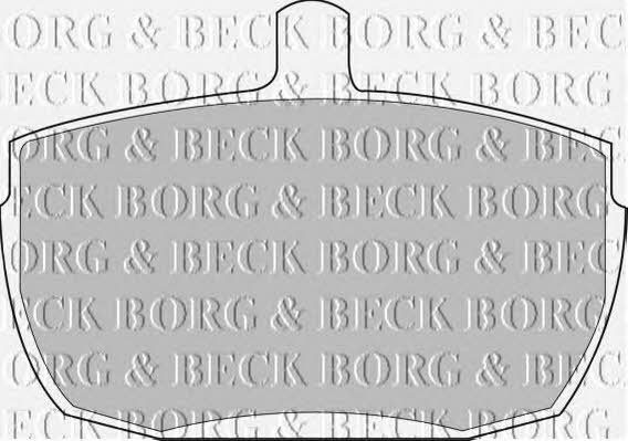 Borg & beck BBP1422 Brake Pad Set, disc brake BBP1422: Buy near me in Poland at 2407.PL - Good price!