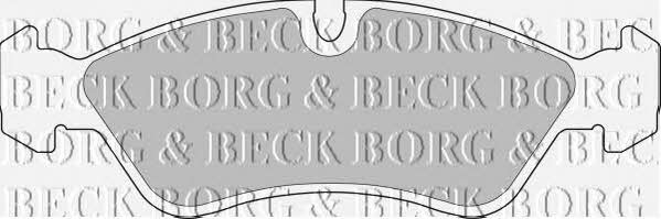 Borg & beck BBP1423 Brake Pad Set, disc brake BBP1423: Buy near me in Poland at 2407.PL - Good price!