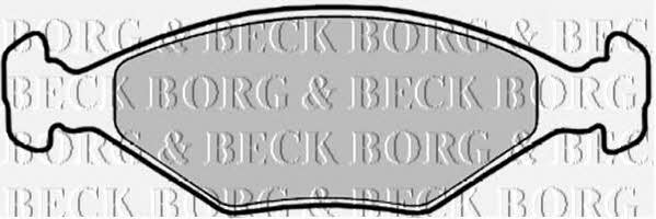 Borg & beck BBP1426 Гальмівні колодки, комплект BBP1426: Приваблива ціна - Купити у Польщі на 2407.PL!