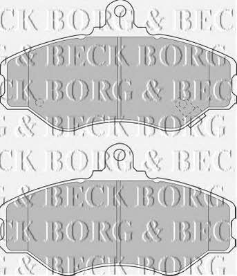 Borg & beck BBP1428 Scheibenbremsbeläge, Set BBP1428: Kaufen Sie zu einem guten Preis in Polen bei 2407.PL!