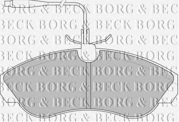 Borg & beck BBP1430 Klocki hamulcowe, zestaw BBP1430: Dobra cena w Polsce na 2407.PL - Kup Teraz!