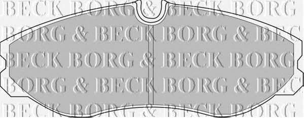 Borg & beck BBP1436 Тормозные колодки дисковые, комплект BBP1436: Отличная цена - Купить в Польше на 2407.PL!