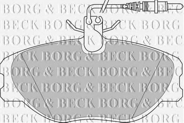 Borg & beck BBP1438 Brake Pad Set, disc brake BBP1438: Buy near me in Poland at 2407.PL - Good price!