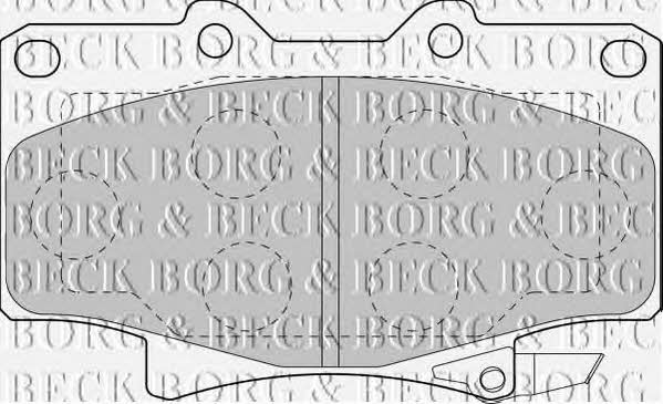 Borg & beck BBP1442 Klocki hamulcowe, zestaw BBP1442: Dobra cena w Polsce na 2407.PL - Kup Teraz!