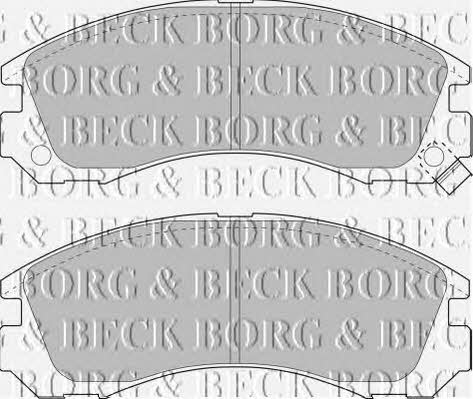 Borg & beck BBP1449 Brake Pad Set, disc brake BBP1449: Buy near me in Poland at 2407.PL - Good price!