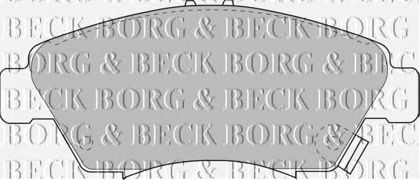 Borg & beck BBP1457 Brake Pad Set, disc brake BBP1457: Buy near me in Poland at 2407.PL - Good price!