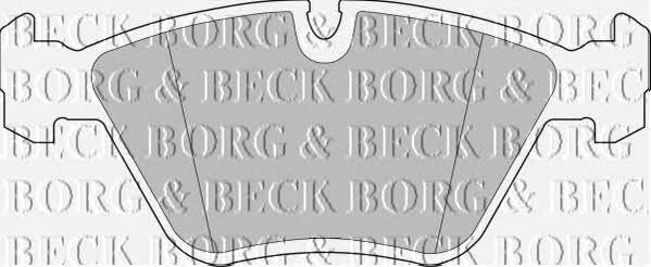 Borg & beck BBP1460 Brake Pad Set, disc brake BBP1460: Buy near me in Poland at 2407.PL - Good price!