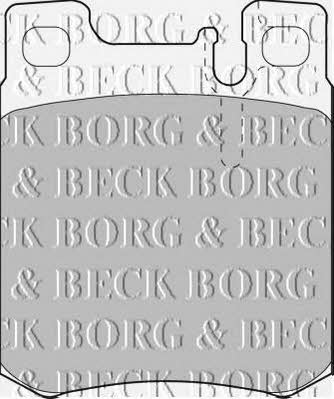 Borg & beck BBP1462 Brake Pad Set, disc brake BBP1462: Buy near me in Poland at 2407.PL - Good price!
