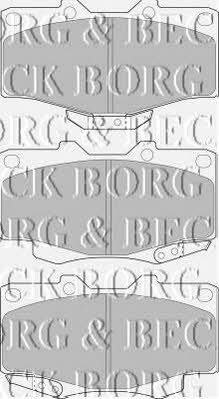Borg & beck BBP1469 Brake Pad Set, disc brake BBP1469: Buy near me in Poland at 2407.PL - Good price!