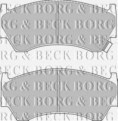 Borg & beck BBP1470 Brake Pad Set, disc brake BBP1470: Buy near me at 2407.PL in Poland at an Affordable price!